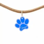4-Unique-Dogs-Anhaenger-Pfote-blau