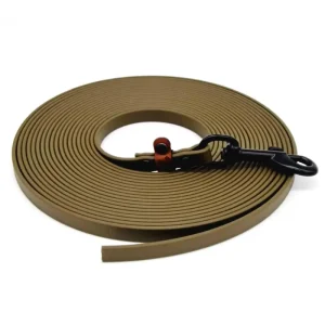 Biothane Hundeleine Beige Tan Schleppleine 5m