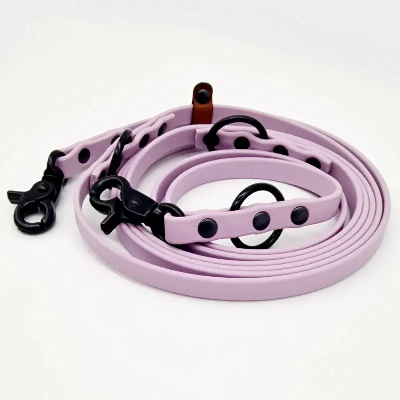 Biothane Hundeleine Pastelllila 3m 3-fach verstellbar Scherenkarabiner Biothane Hundeleine Pastelllila 3m 3-fach verstellbar Scherenkarabiner