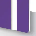 Violett / Weiß